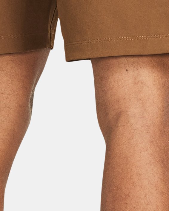 Men's UA Unstoppable Cargo Shorts in Brown image number 1