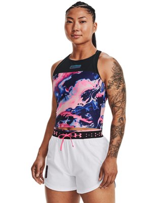 Women's UA Run Anywhere Crop Tank image number 0