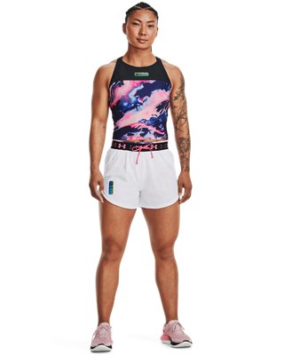 Women's UA Run Anywhere Crop Tank image number 1