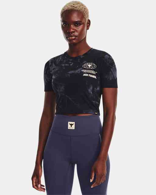 Women's Project Rock Disrupt Printed Short Sleeve