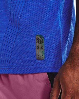 Camiseta UA Breeze Run Anywhere para hombre, Blue, pdpMainDesktop image number 4