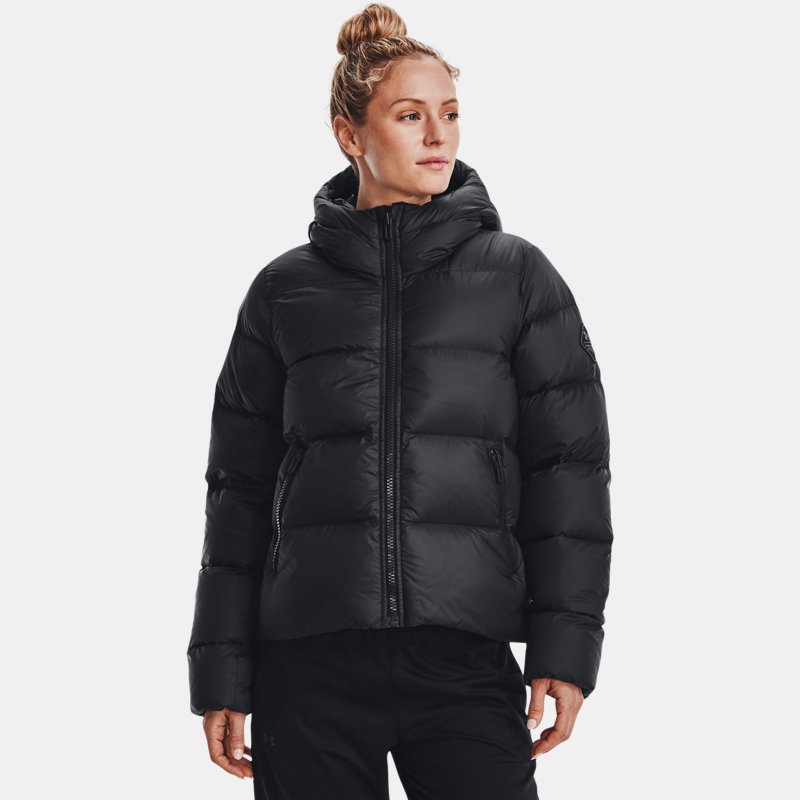 Women's Under Armour Storm Coldgear® Infrared Down Jacket Black / Black L