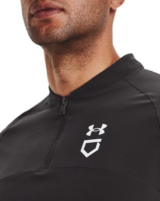 under armour men's ultimate cage short sleeve batting jacket