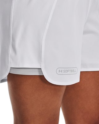 Short De Coulissement Easton Softball - Blanc - Taille Large - Protection Cuisse