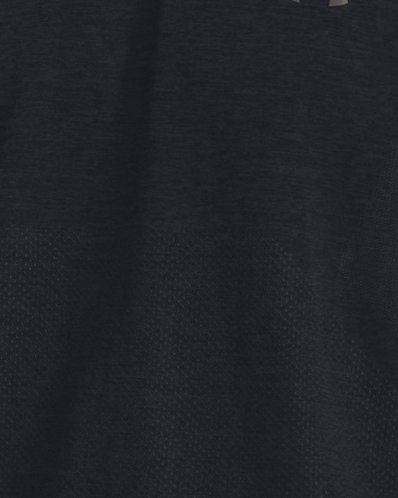 Men's UA Seamless Stride Short Sleeve, Black, pdpMainDesktop image number 0