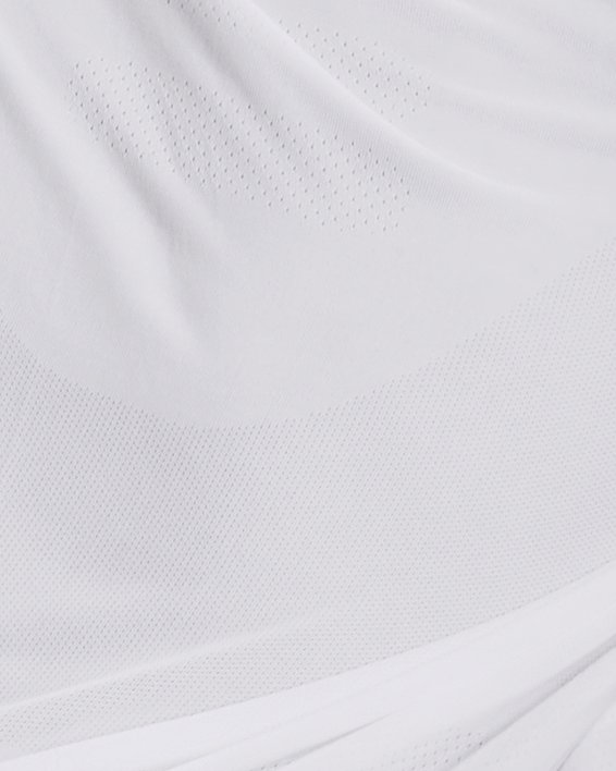 Men's UA Seamless Stride Short Sleeve, White, pdpMainDesktop image number 1