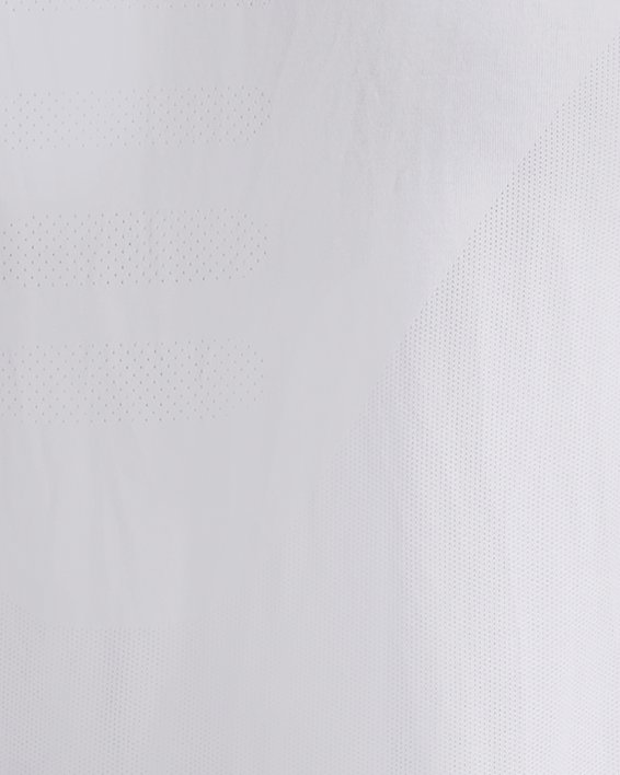 Herenshirt UA Seamless Stride met korte mouwen, White, pdpMainDesktop image number 4