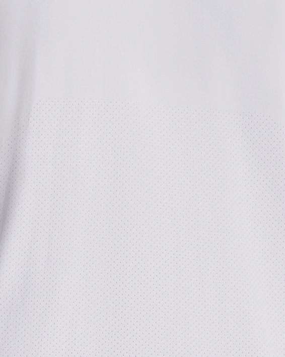 Men's UA Seamless Stride Short Sleeve in White image number 3