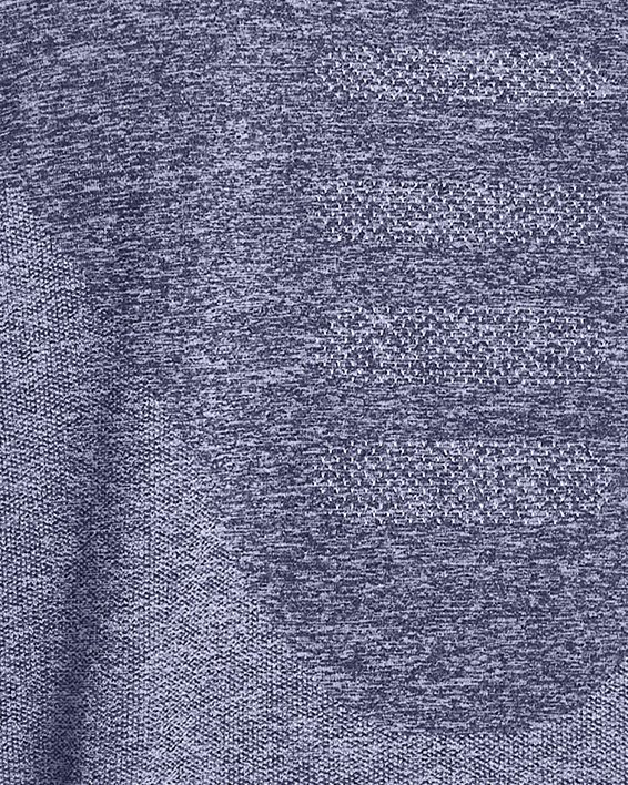 Haut à manches courtes UA Seamless Stride pour homme, Purple, pdpMainDesktop image number 1