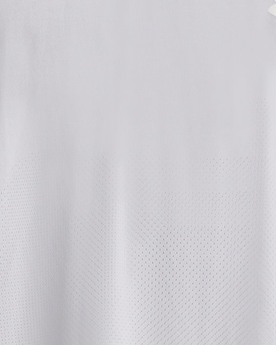 男士UA Seamless Stride長袖T恤 in White image number 0
