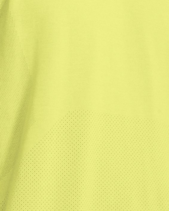 Men's UA Seamless Stride Long Sleeve, Yellow, pdpMainDesktop image number 0