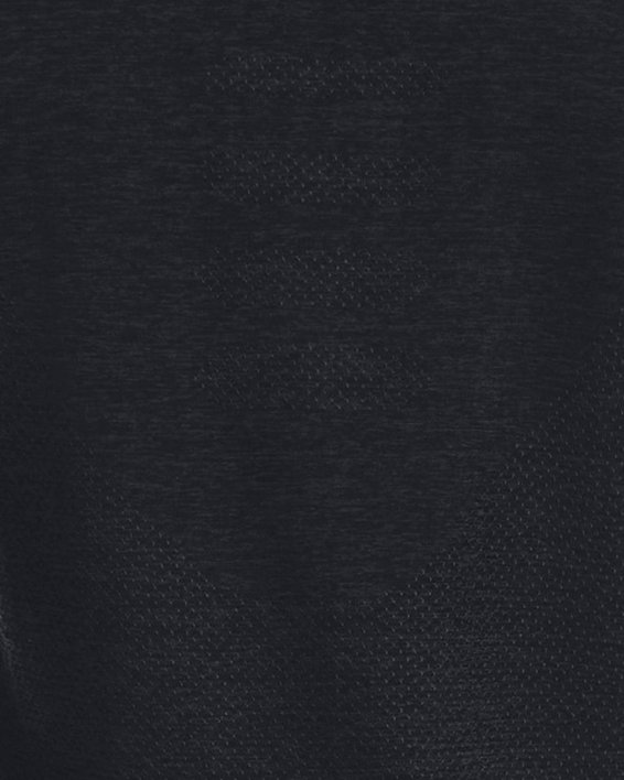 Camiseta de manga corta UA Seamless Stride para mujer, Black, pdpMainDesktop image number 1