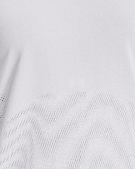 Women's UA Seamless Stride Short Sleeve in White image number 0