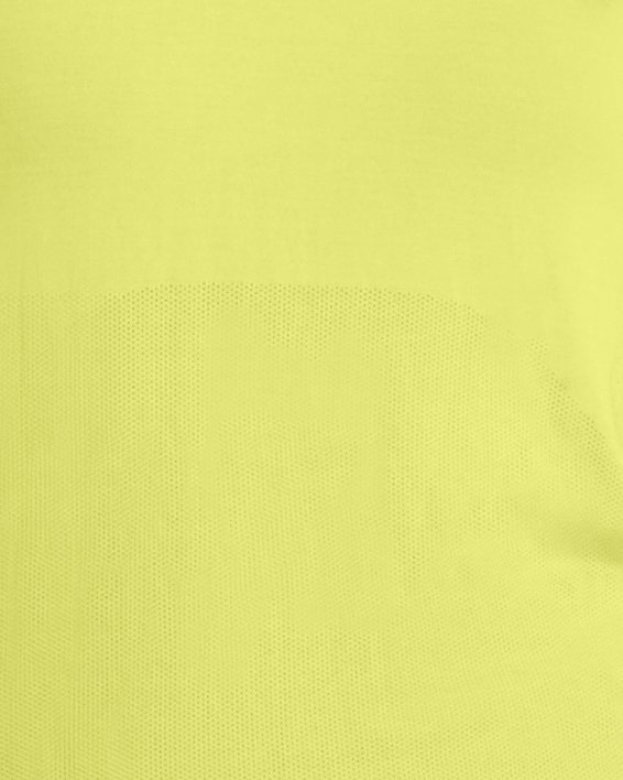 Women's UA Seamless Stride Short Sleeve, Yellow, pdpMainDesktop image number 0
