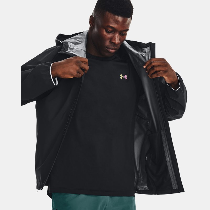 Image of Under Armour Men's Under Armour Stormproof Cloudstrike Stretch Jacket Black / Pitch Gray L