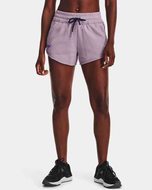 Women's Project Rock Rival Terry Disrupt Shorts