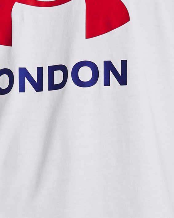 T-shirt UA London City da uomo, White, pdpMainDesktop image number 0