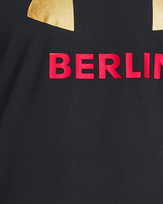 Heren T-shirt UA Berlin City, Black, pdpMainDesktop image number 0