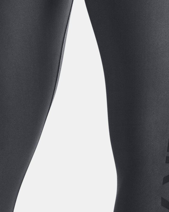 Damen HeatGear® Leggings in voller Länge, Gray, pdpMainDesktop image number 1