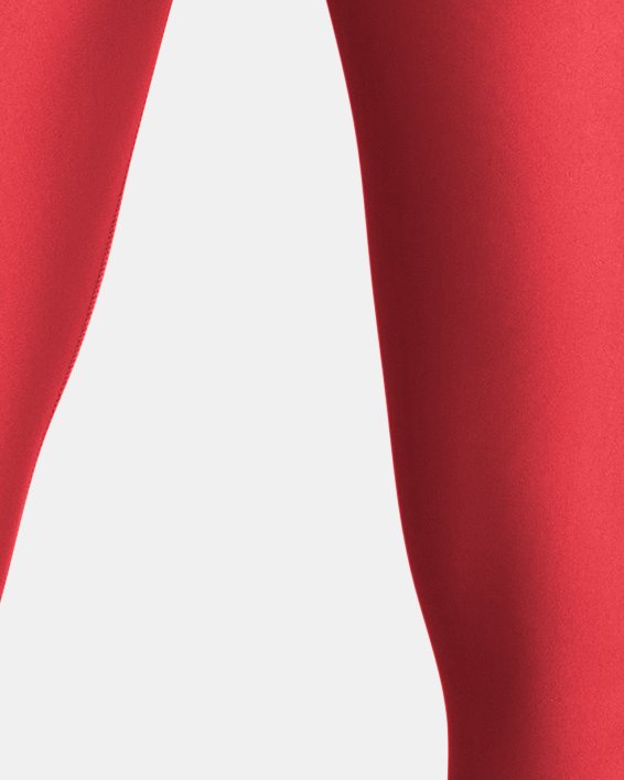 Women's HeatGear® Full-Length Leggings, Red, pdpMainDesktop image number 1