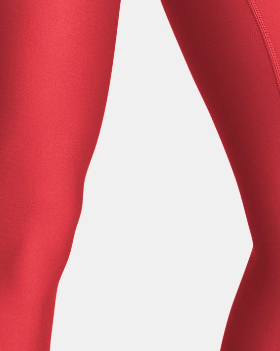 Women's HeatGear® Full-Length Leggings, Red, pdpMainDesktop image number 0
