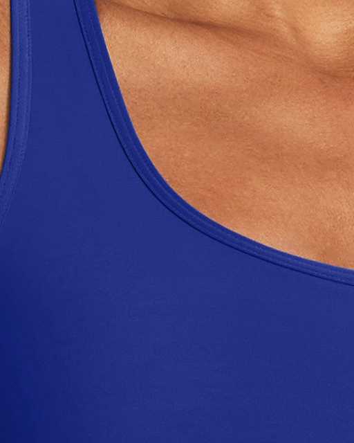 Women's - Compression Fit Sport Bras or Long Sleeves in Blue for Training