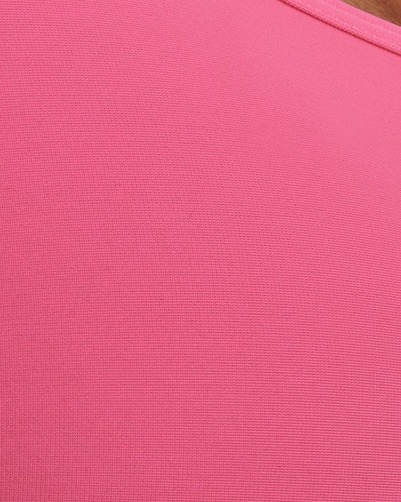 Bra deportivo Armour® Mid Crossback para mujer, Pink, pdpMainDesktop image number 9