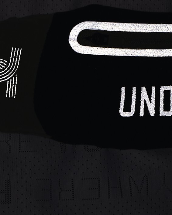 Unisex UA Flex Run Pack Belt in Black image number 5