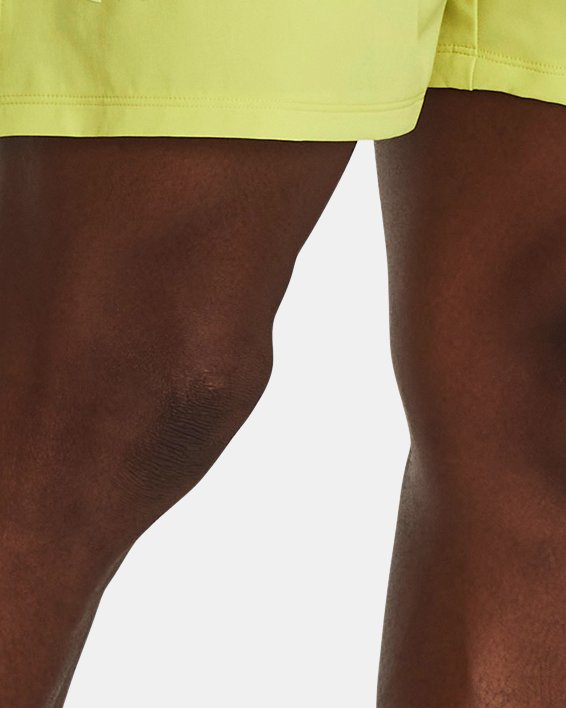 Shorts de 18 cm UA Launch Elite para hombre, Yellow, pdpMainDesktop image number 0