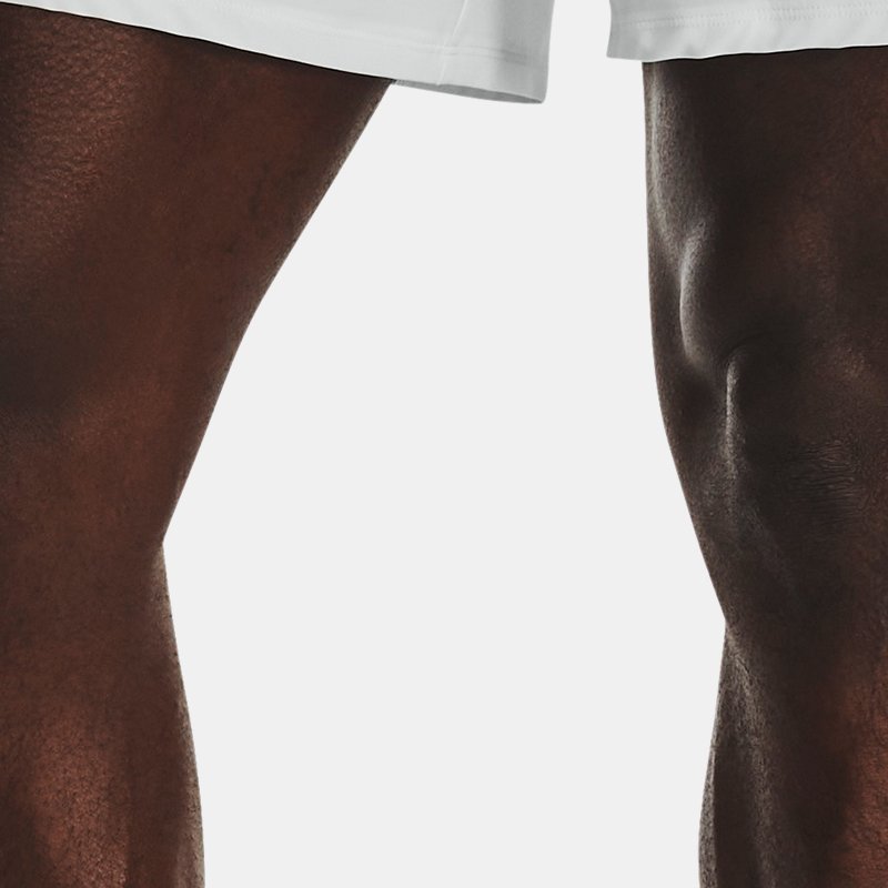 Men's  Under Armour  Launch Elite 5'' Shorts Gray Mist / Lime Surge / Reflective XL