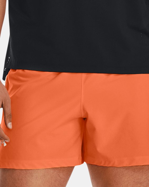Shorts de 13 cm UA Launch Elite para hombre, Orange, pdpMainDesktop image number 2
