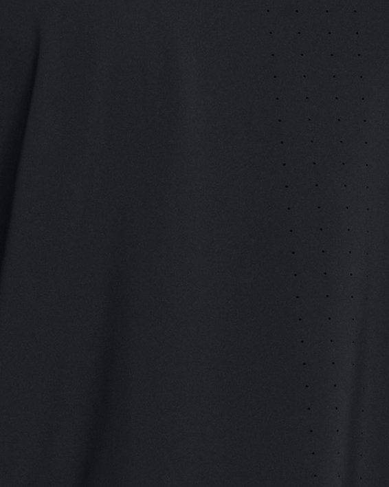 Men's UA Launch Elite Graphic Short Sleeve in Black image number 1