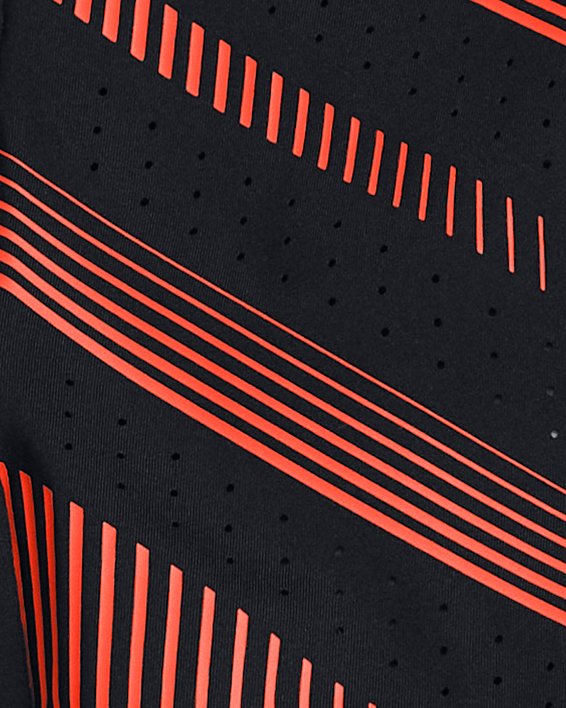 Men's UA Launch Elite Graphic Short Sleeve in Black image number 2