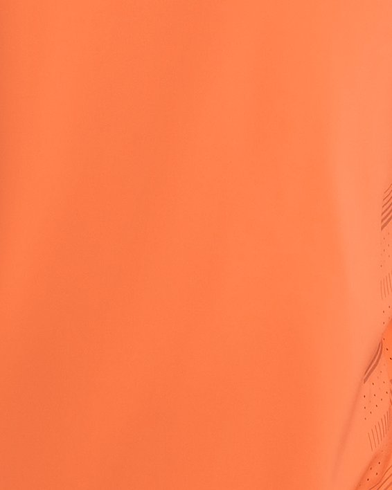 Men's UA Launch Elite Graphic Short Sleeve, Orange, pdpMainDesktop image number 0