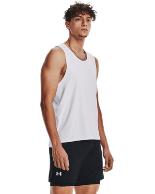 sleeveless t shirt mens white
