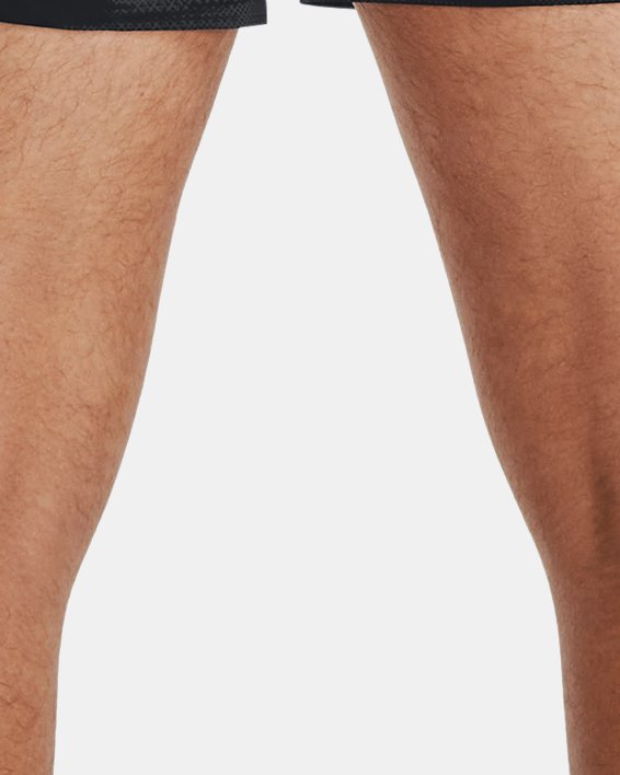 Pantalón corto de 13 cm estampado UA Launch para hombre, Gray, pdpMainDesktop image number 1