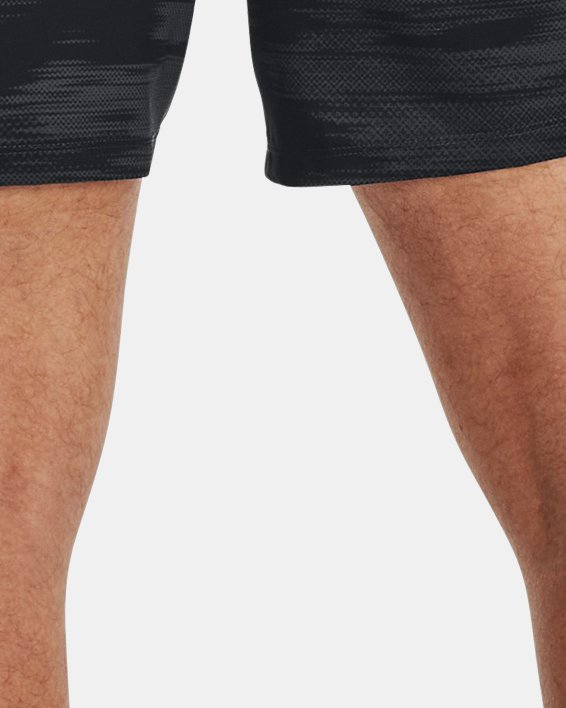 Men's UA Launch 7'' Printed Shorts in Gray image number 1