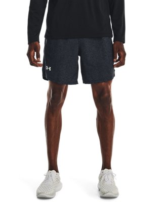 男士UA Launch 7英寸印花短褲 image number 0
