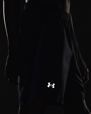 男士UA Launch 7英寸印花短褲 image number 3