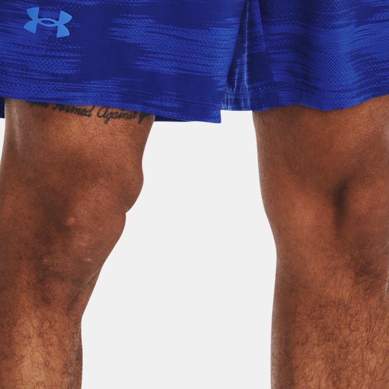 Men's  Under Armour  Launch 7'' Printed Shorts Team Royal / Team Royal / Reflective XL