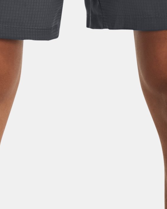 Men's UA Launch 7'' Graphic Shorts in Gray image number 0