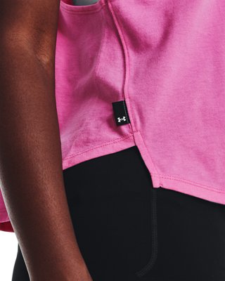 Women's UA Cloud Tank, Pink, pdpMainDesktop image number 3