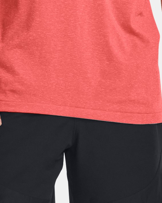 Men's UA Vanish Elite Seamless Short Sleeve, Red, pdpMainDesktop image number 2