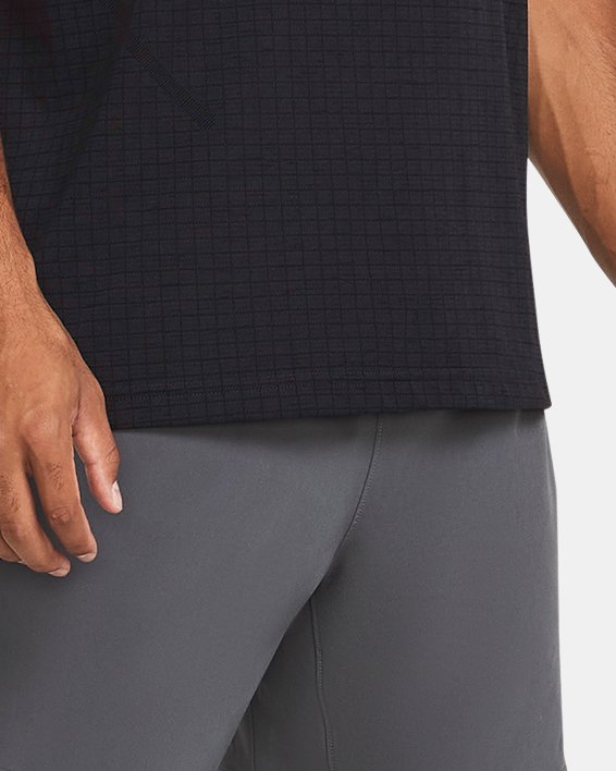 Pantalón corto tejido UA Peak para hombre, Gray, pdpMainDesktop image number 2