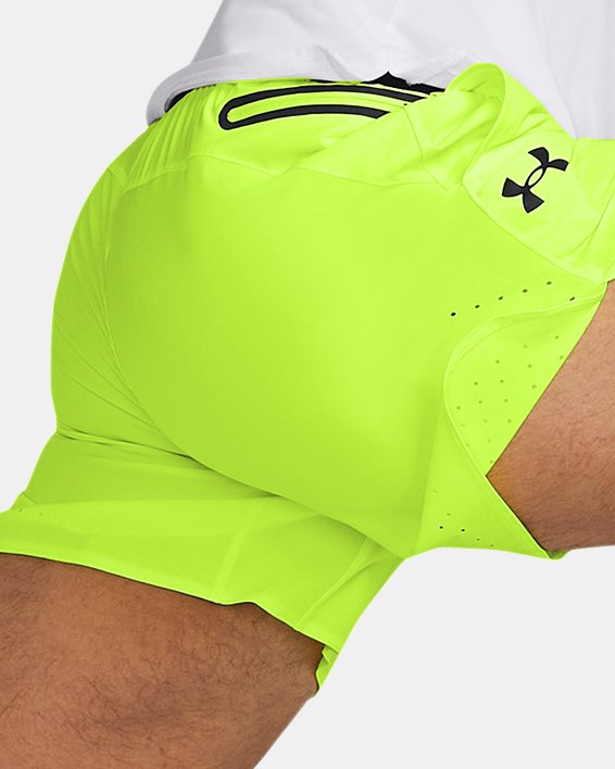 Men's UA Vanish Elite Shorts in Yellow image number 2