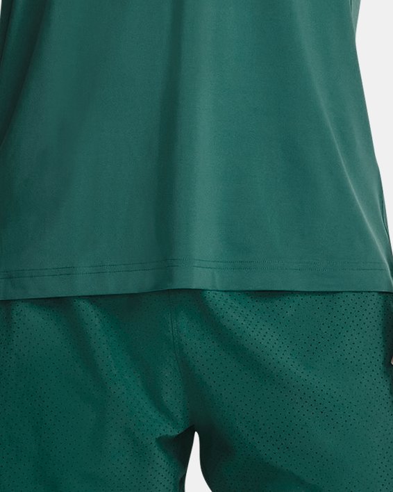 Men's UA Vanish Woven 2-in-1 Vent Shorts, Green, pdpMainDesktop image number 2