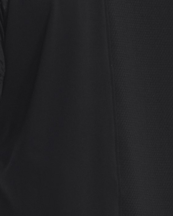 Men's UA RUSH™ Vent Short Sleeve, Black, pdpMainDesktop image number 6