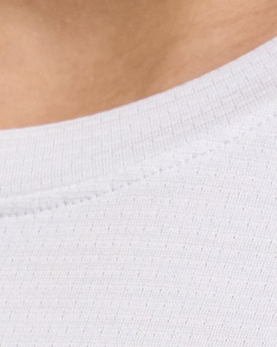 Men's UA Tech™ Vent Short Sleeve in White image number 7