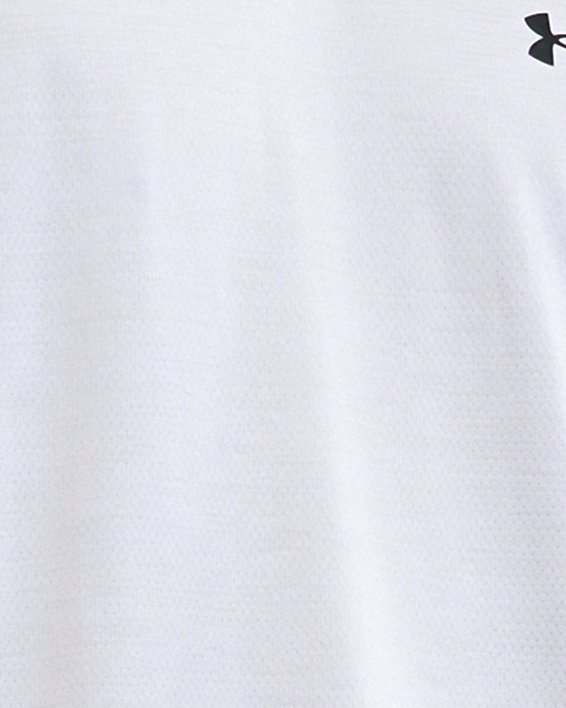 男士UA Tech™ Vent短袖T恤 in White image number 0