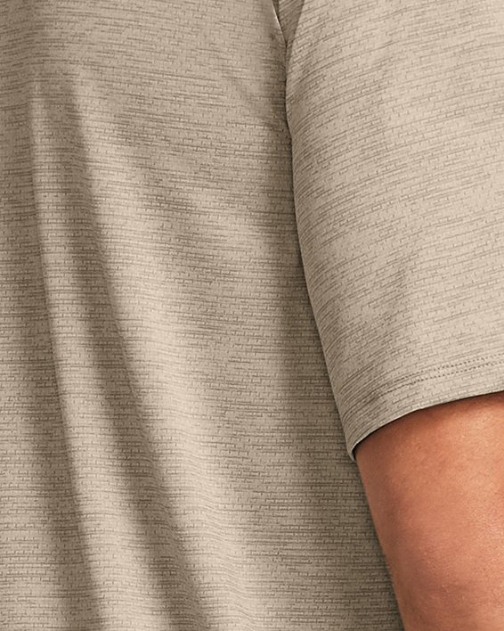 Men's UA Tech™ Vent Short Sleeve in Brown image number 1